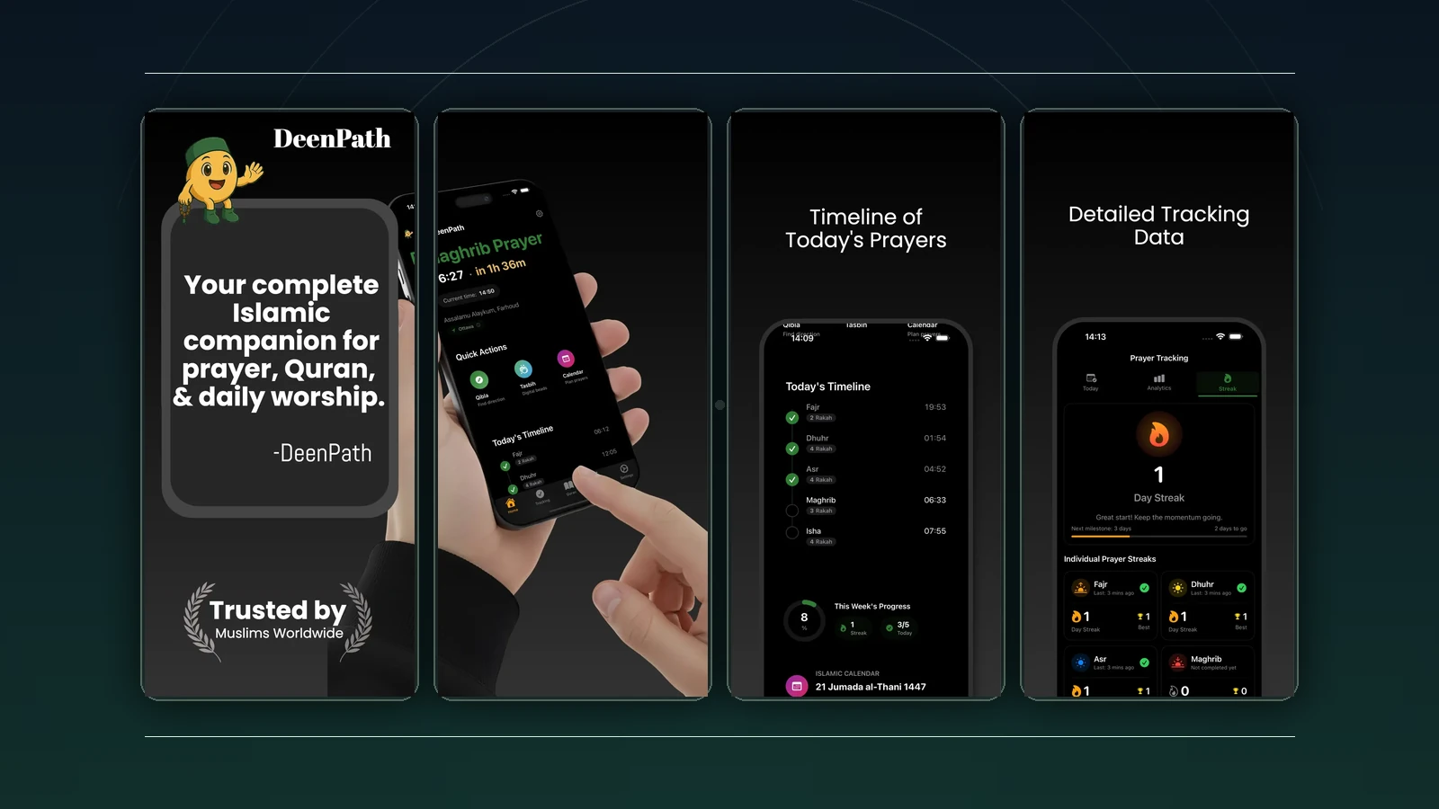 DeenPath iOS app store cover