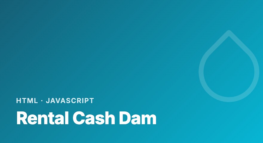 Rental Cash Dam project cover